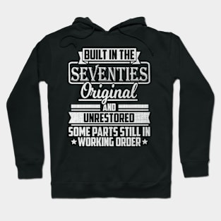 BUILT IN THE SEVENTIES ORIGINAL AND UNRESTORED SOME PARTS STILL IN WORKING ORDER Hoodie